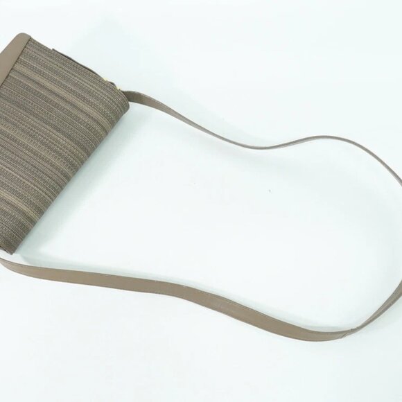 GIVENCHY PVC Shoulder Crossbody Bag Greige Gold - Picture 11 of 14